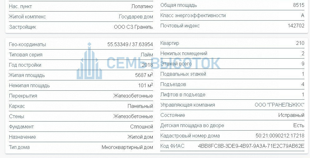 квартира городской округ Ленинский п Лопатино ул Сухановская 13 Бутово фото 18