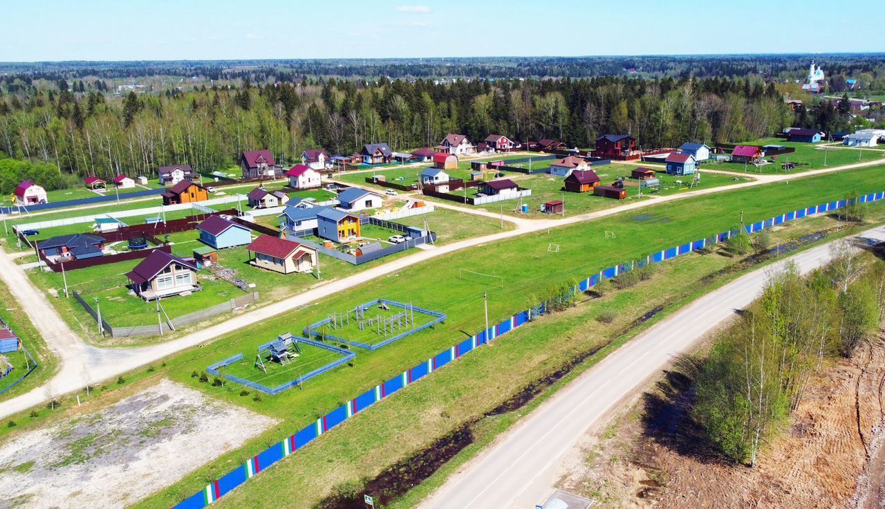 земля городской округ Клин д Поджигородово 55 км, Новопетровское, Ленинградское шоссе фото 3