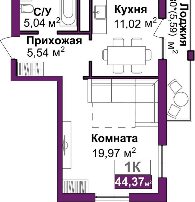 квартира г Симферополь р-н Центральный микрорайон «Город Мира» жилой комплекс Город Мира фото 1