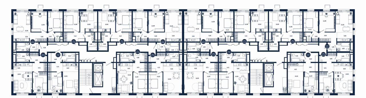 квартира г Сургут р-н Северный жилой ЖК «Крылов» мкр. 39, корп. 1. 2 фото 11