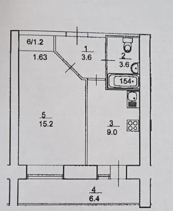 квартира г Уфа р-н Кировский ул Сун-Ят-Сена 11 фото 20