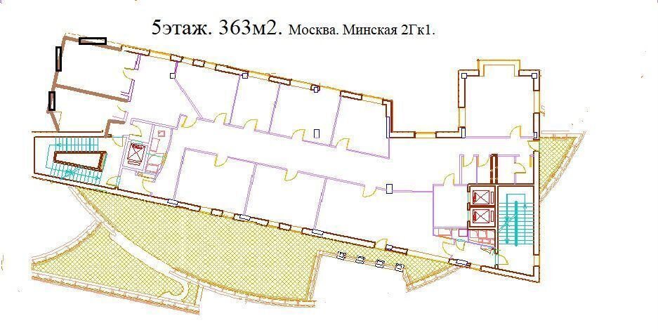 офис г Москва метро Минская ул Минская 2гк/1 муниципальный округ Раменки фото 6