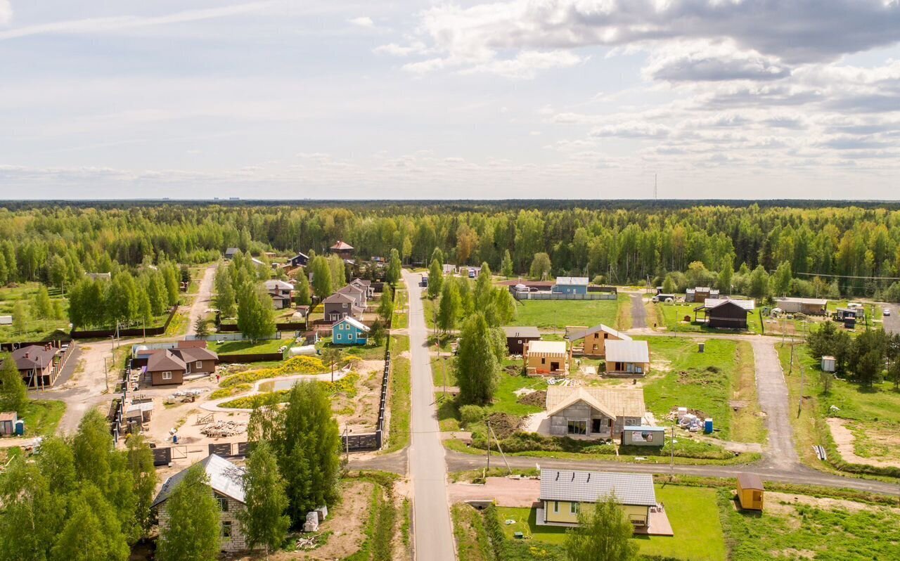 земля р-н Всеволожский д Хапо-Ое Мурманское шоссе, 15 км, Колтушское городское поселение, коттеджный пос. Мечта-3 фото 13