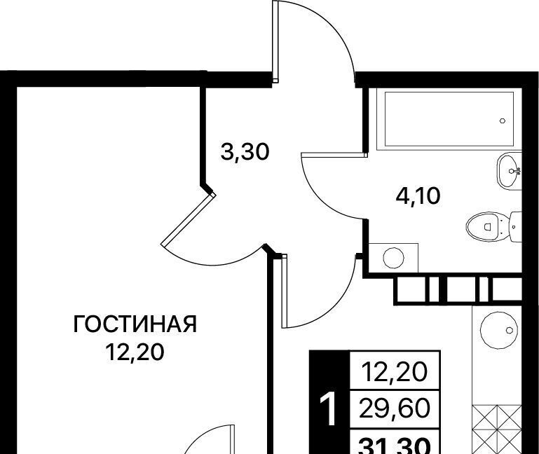 квартира г Ростов-на-Дону р-н Первомайский ул Берберовская 19с/2 фото 1