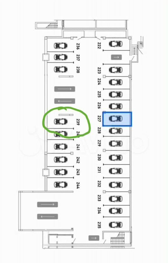 машиноместо г Санкт-Петербург метро Обухово ул Русановская 19к/3б фото 3