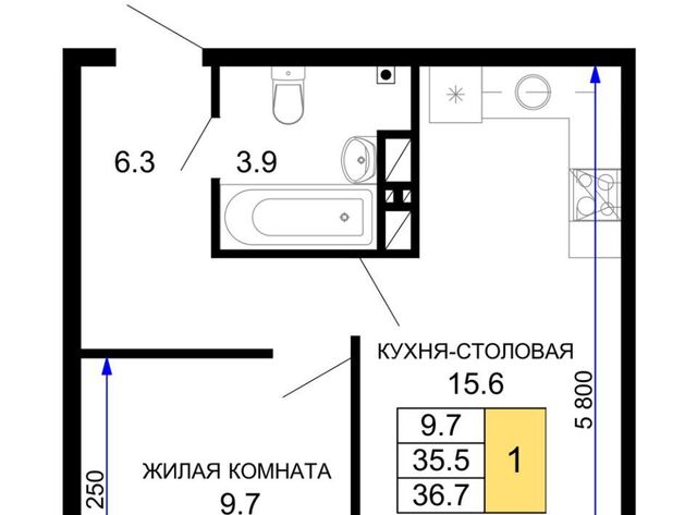 р-н Прикубанский ЖК «Дыхание» фото