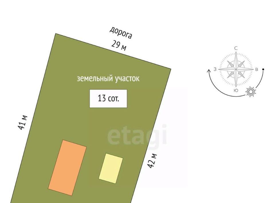 дом р-н Комсомольский АО АСЗ-12 СТ, ул. 8-я Заводская фото 6