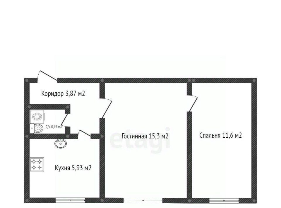 квартира г Смоленск р-н Заднепровский ул Губенко 20 фото 2