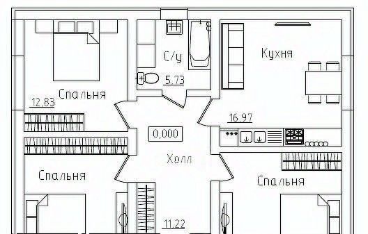 земля р-н Хохольский с Новогремяченское фото 4