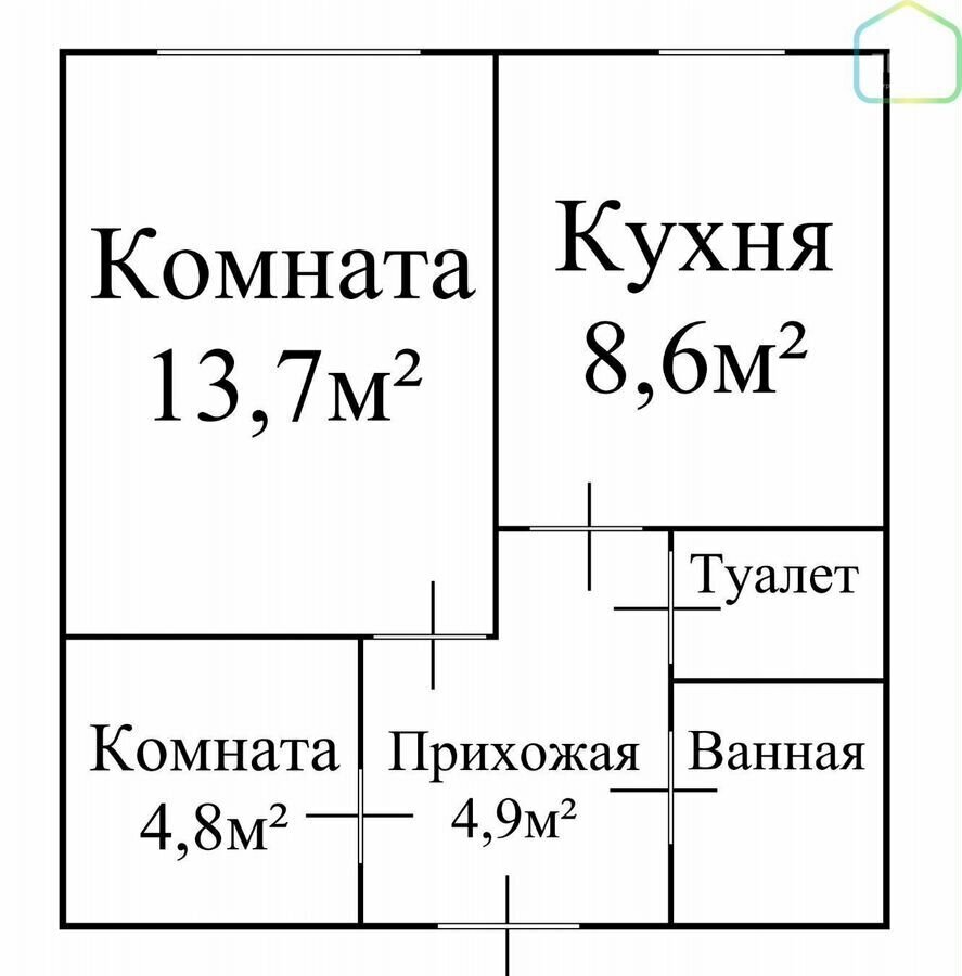 квартира г Рязань р-н Октябрьский Песочня ул Зубковой 20к/4 фото 23