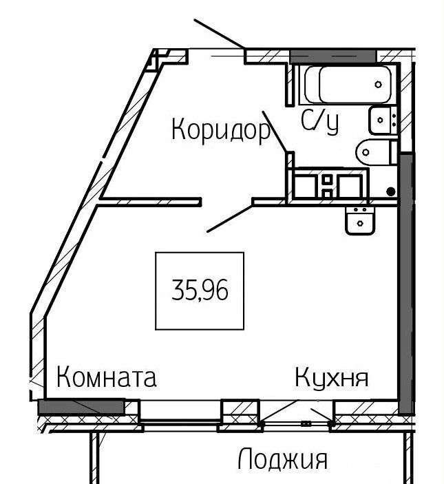 квартира г Новосибирск р-н Октябрьский Октябрьская ул Ипподромская 2 ЖК Сакура Парк фото 1