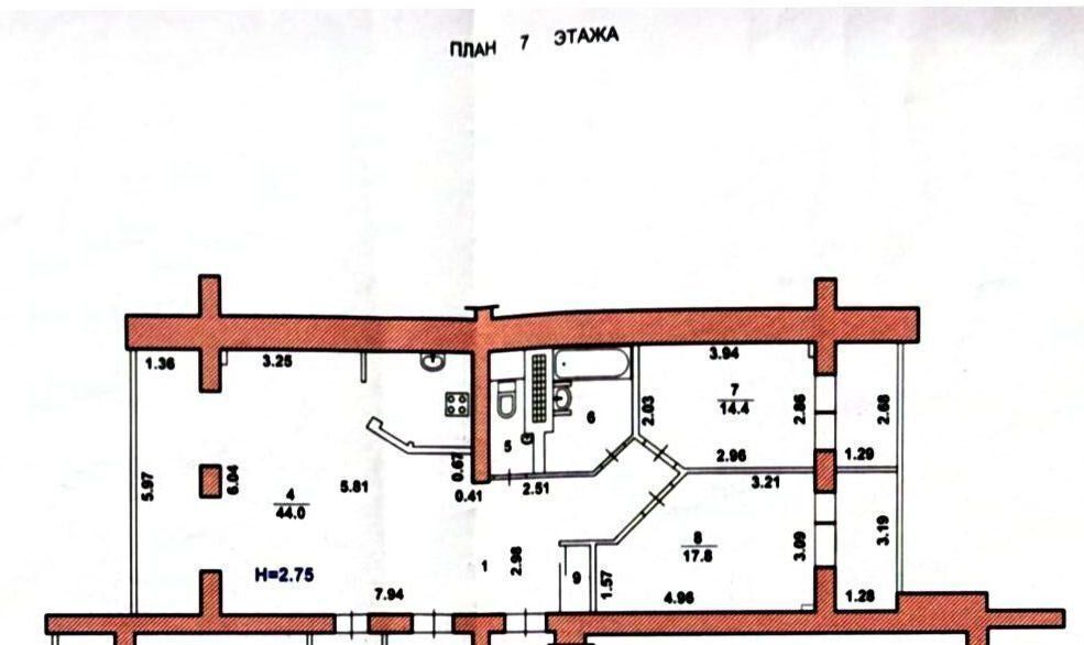 квартира г Волжский пр-кт им Ленина 146 фото 1