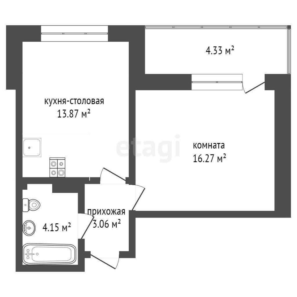 квартира р-н Сухоложский г Сухой Лог ул Белинского 40 Южный управленческий округ фото 19