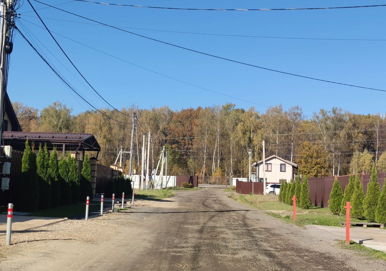 земля городской округ Домодедово 38 км, коттеджный пос. Уварово Южное, 24, Новокаширское шоссе фото 10