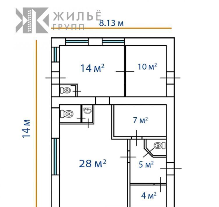 торговое помещение г Казань р-н Московский ул Химиков 49а фото 1