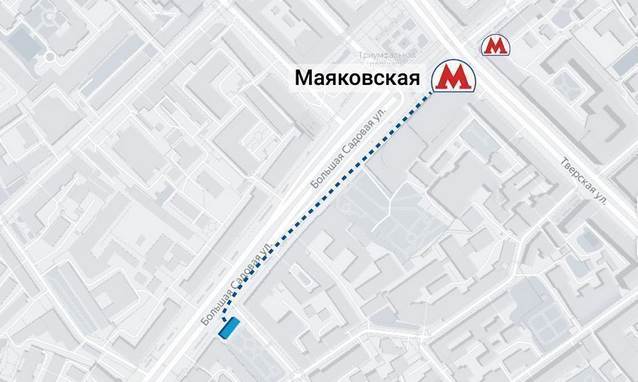 свободного назначения г Москва метро Маяковская ул Большая Садовая 6с/2 муниципальный округ Пресненский фото 5