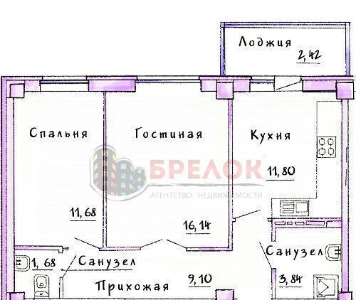 квартира г Ростов-на-Дону р-н Советский ул Шаповалова 1д фото 5