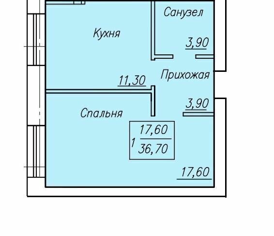 квартира г Оренбург п Ростоши р-н Ленинский Ростошинская улица фото 2