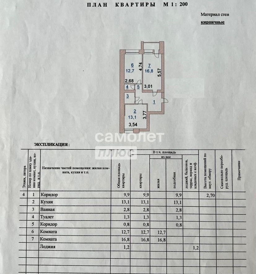 квартира г Бердск ул Островского 63 фото 25