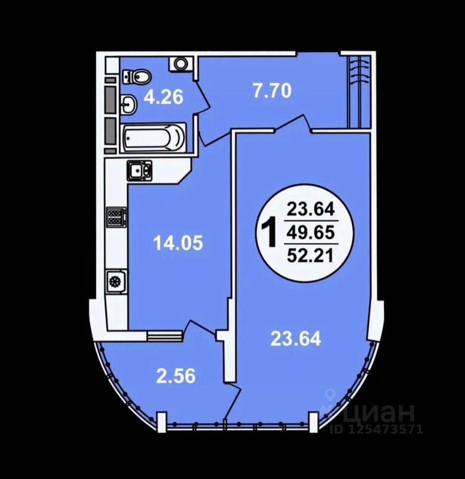 квартира г Краснодар р-н Западный ул Шоссе Нефтяников 18/4 ЖК «Краснодар Сити» фото 1