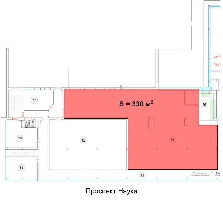 свободного назначения г Санкт-Петербург метро Академическая пр-кт Науки 10к/1 округ Академическое фото 26