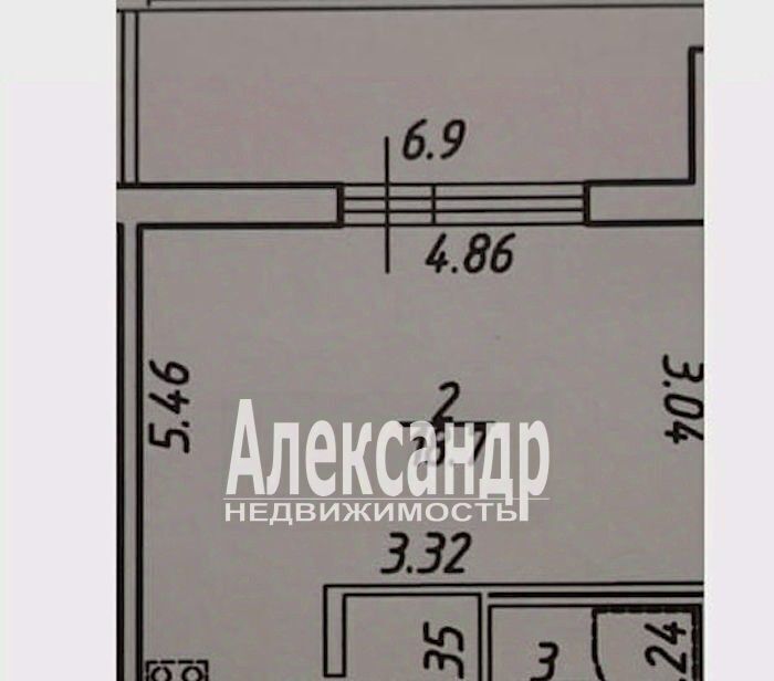 квартира р-н Всеволожский п Бугры проезд Гаражный 23к/2 Девяткино фото 2