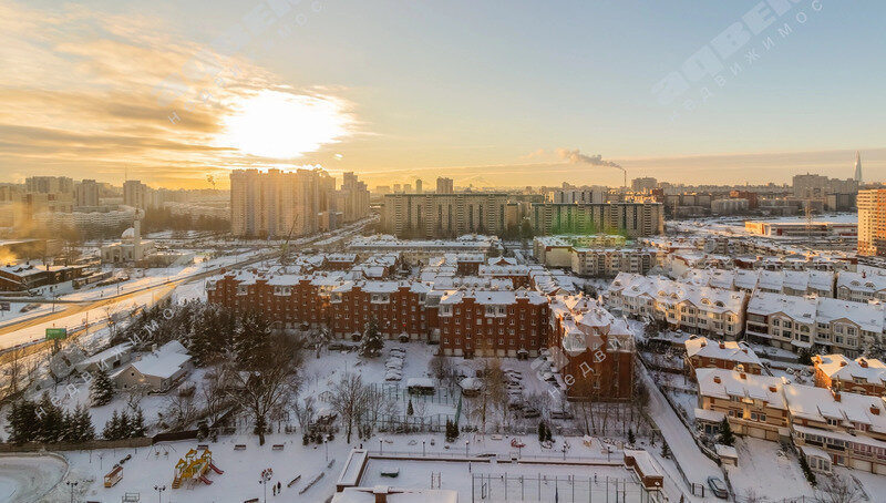 квартира г Санкт-Петербург метро Пионерская ул Репищева 10к/2 округ Юнтолово фото 25