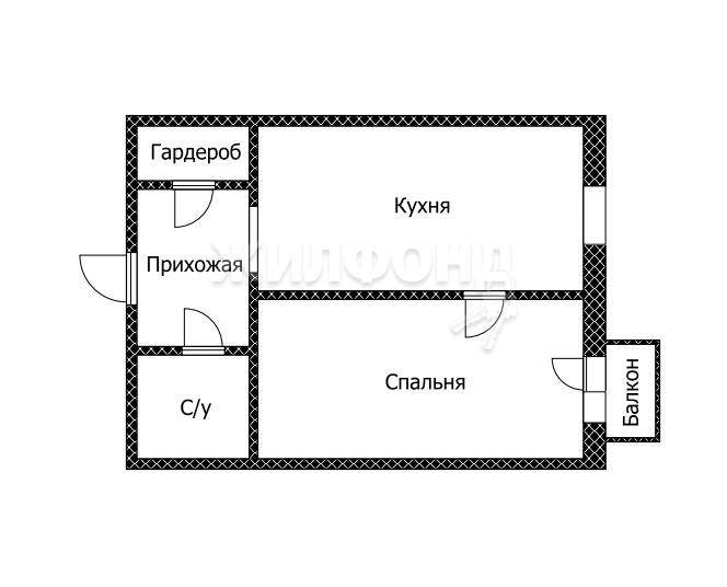 квартира г Барнаул р-н Железнодорожный ул Советской Армии 60 фото 8