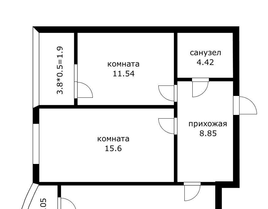 квартира г Краснодар р-н Прикубанский мкр Любимово 8 фото 1