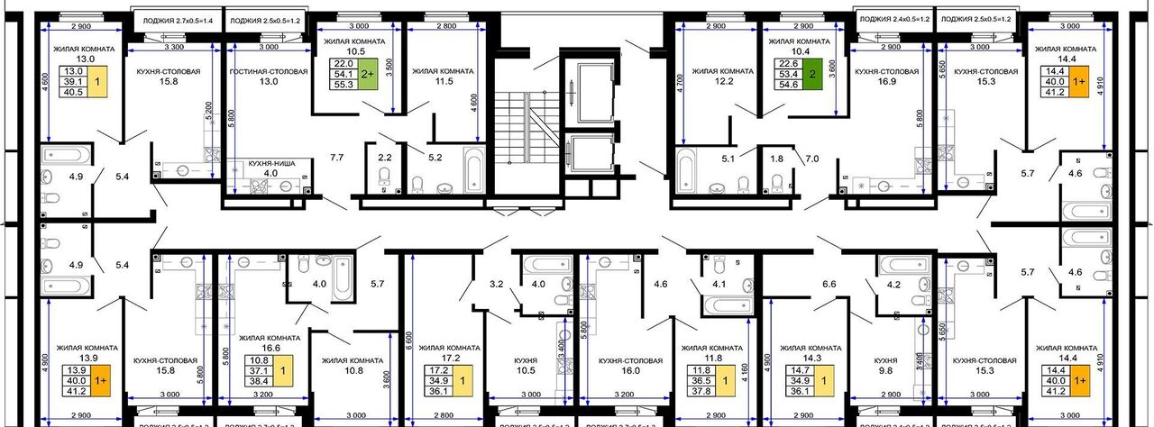 квартира г Краснодар р-н Прикубанский ЖК «Дыхание» фото 2