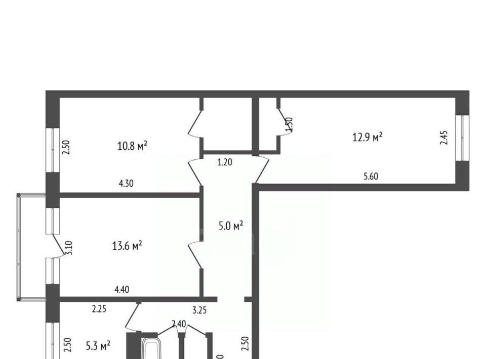 квартира г Орел р-н Заводской ул Комсомольская 328 фото 2