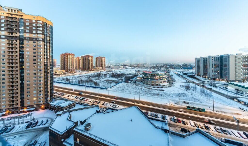 квартира г Санкт-Петербург п Парголово ул Фёдора Абрамова 8 метро Парнас фото 11