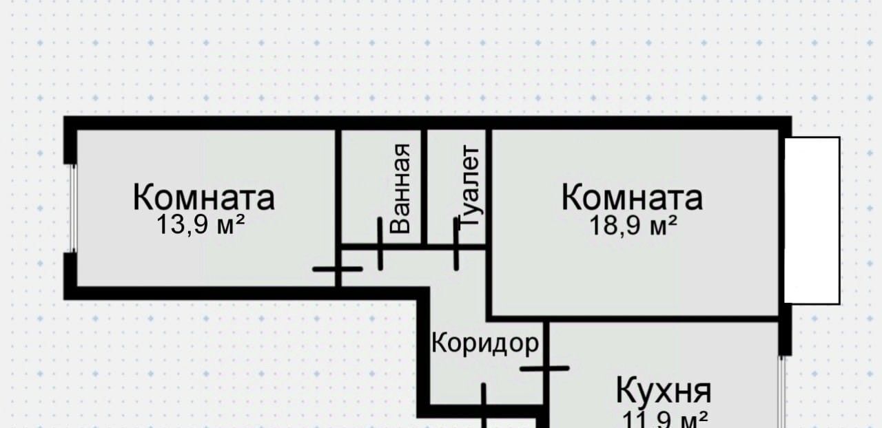 квартира р-н Ломоносовский д Малое Карлино Виллозское городское поселение, Московская, 4 Ак 1 фото 17