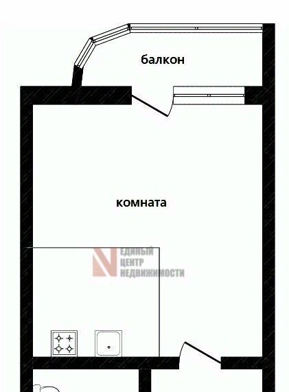 квартира г Тюмень р-н Центральный ул 50 лет ВЛКСМ 13к/1 Центральный административный округ фото 30