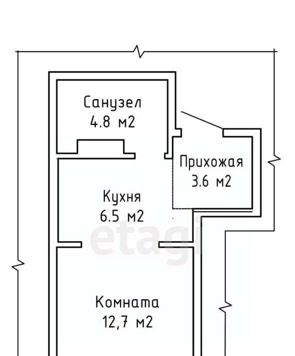 квартира г Ижевск р-н Индустриальный ул Ипподромная 17 фото 14