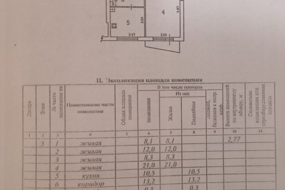 квартира г Северодвинск пр-кт Победы 42 Северодвинск городской округ фото 1