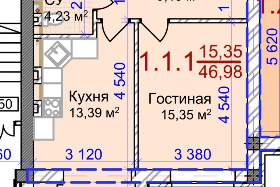 квартира г Владикавказ ул Курсантов-Кировцев 27а городской округ Владикавказ фото 5