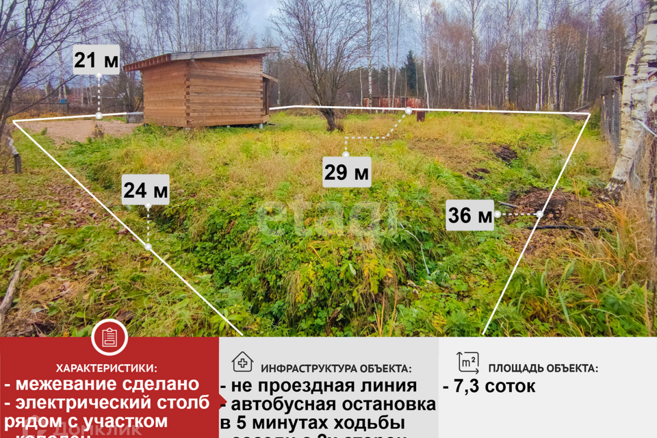 земля р-н Череповецкий д Брод снт ЧМХС 7-я линия фото 1