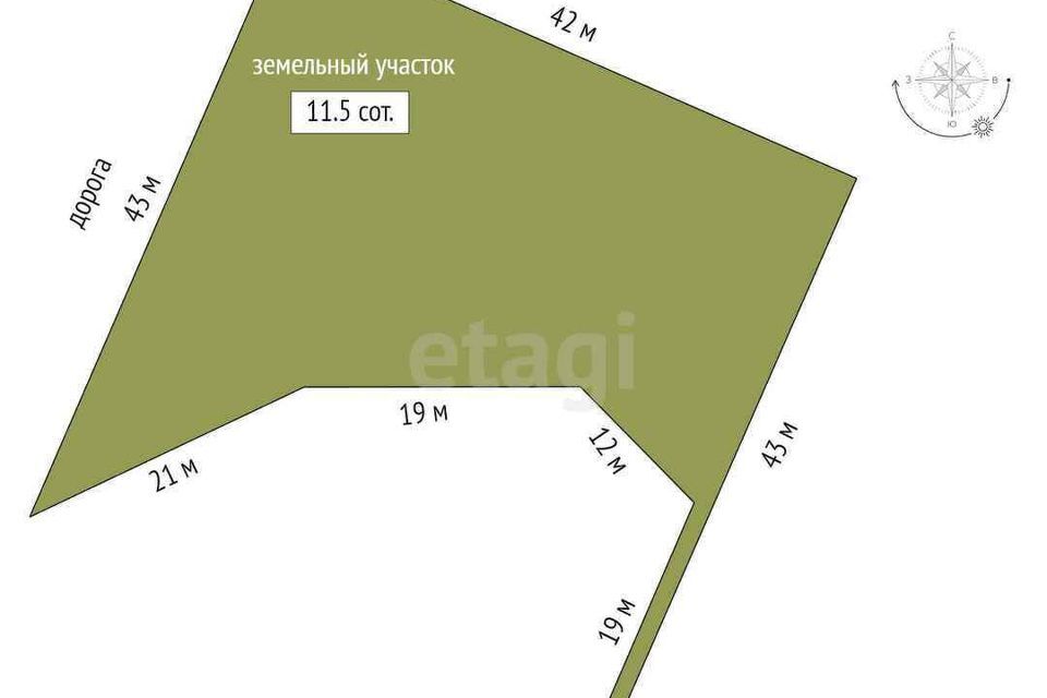 земля г Тюмень Тюмень городской округ, СО Зелёный бор фото 9