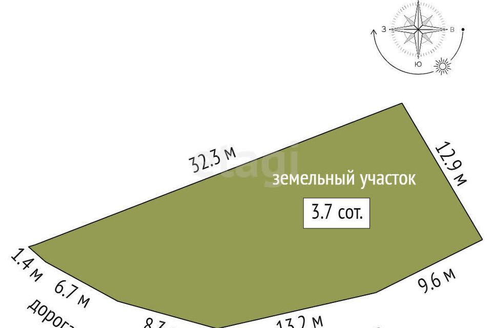 земля г Якутск Якутск городской округ, ДСК Труд фото 8