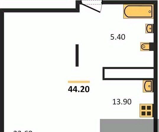 квартира г Воронеж р-н Центральный ул Шишкова 140б/17 фото 1