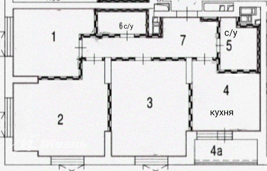 квартира г Москва ЗАО Фили-Давыдково ул Давыдковская 8/1 Московская область фото 23