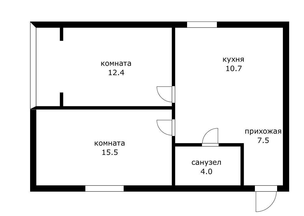 квартира г Краснодар р-н Центральный проезд Пионерский 44 мкр-н Дубинка фото 18