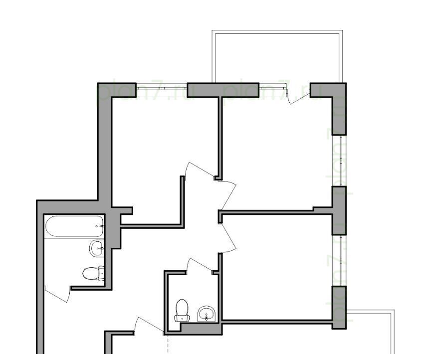 квартира г Иркутск р-н Ленинский Ново-Ленино 2 1-й Ленинский квартал тер. фото 1