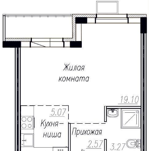 квартира г Тольятти р-н Автозаводский ул 40 лет Победы 45п фото 4