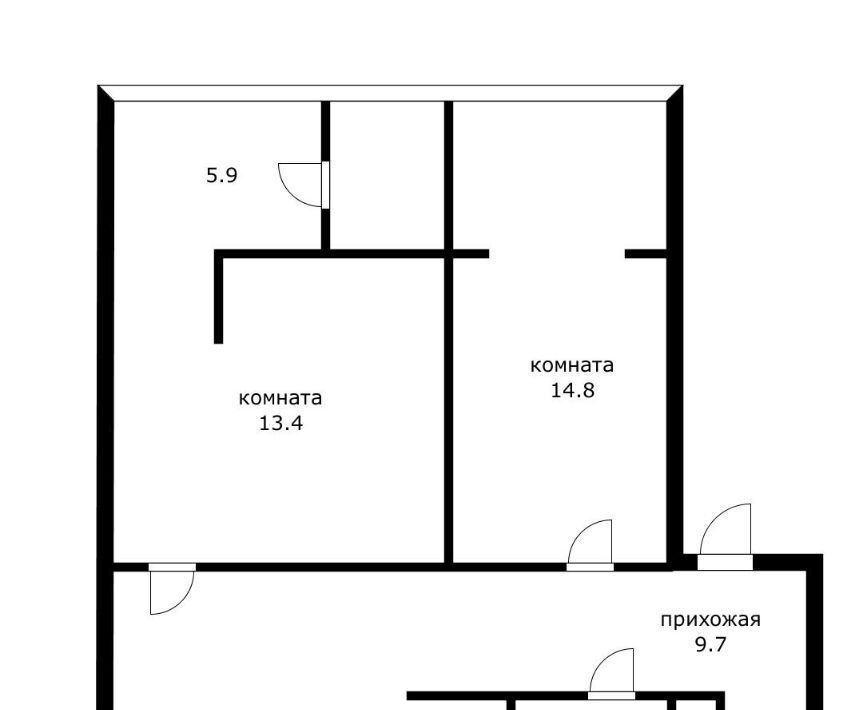 квартира г Краснодар р-н Прикубанский ул им. Архитектора Ишунина 7/1к 2 фото 20