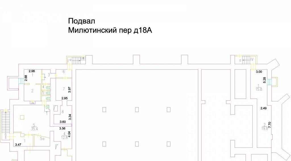 офис г Москва метро Тургеневская пер Милютинский 18а фото 12