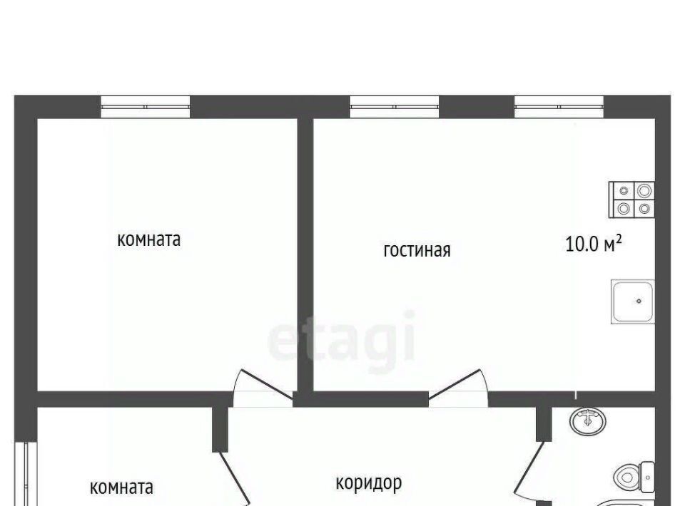 квартира г Ростов-на-Дону р-н Ленинский Новое поселение ул Волгоградская 23/14 мкр фото 2