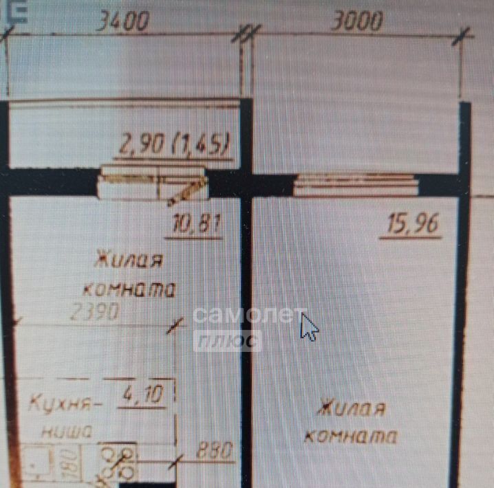 квартира г Новосибирск Речной вокзал ул Твардовского 22/3 фото 3