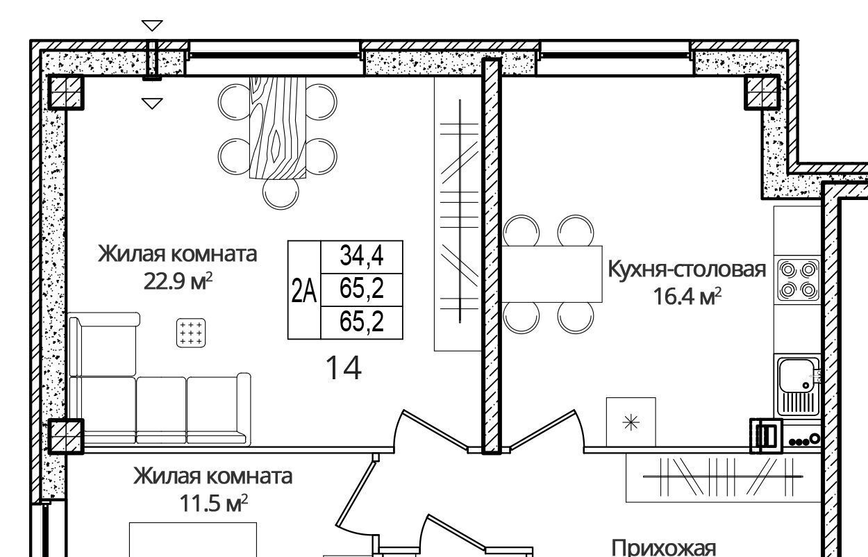 квартира р-н Псковский д Борисовичи ул Дмитрия Яковлева 6 Завеличенская волость фото 1